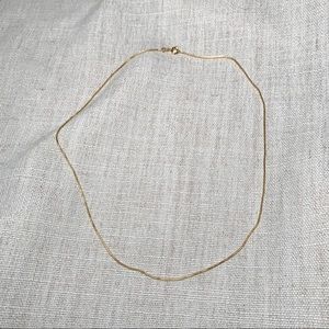 ophelia snake chain - gold filled